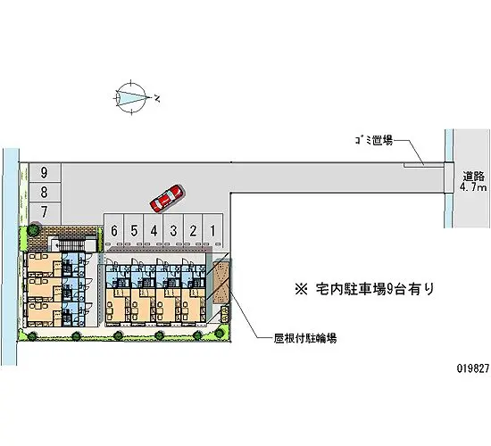 焼津市三ケ名 月極駐車場